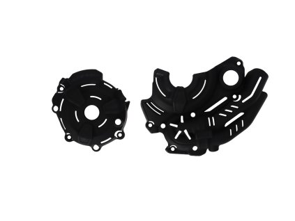 ACERBIS Sada krytov motora (kryt spojky a zapaľovania) X-Power Yamaha Tenere 700 (19–23), MT-07 (14–23), Tracer 700 (20–24), XSR 700 (21–23) – čierna