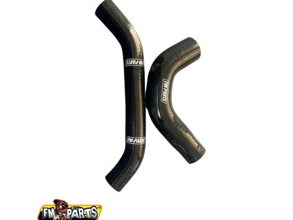 FM-PARTS Silikónové Hadice chladičov KTM EXC 250/300 TPI '24; Husqvarna TE/Tei 250/300 TPI '24; Gas-Gas EC 250/300 TPI '24 čierne