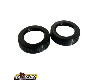 FM-PARTS Kryty ložísk zadného kolesa (sada) KTM / Husqvarna / Gas Gas (24) – čierne
