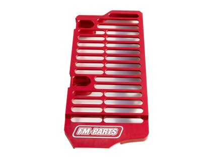FM-PARTS Kryty chladičov (krátky) hliníkové Beta (24) – červené