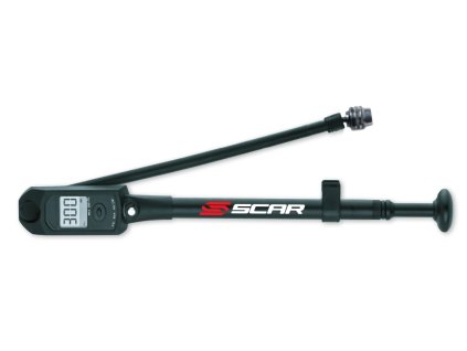 SCAR Pumpa na odpruženie s elektronickým Displejom – čierna
