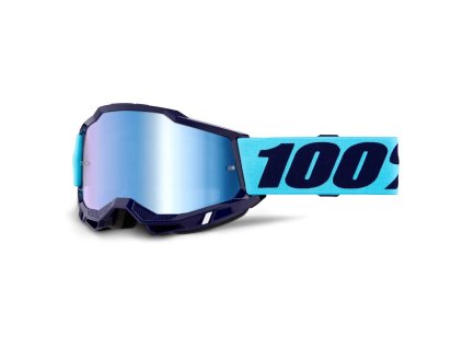 100% Okuliare Accuri 2 Vaulter – modré/tmavomodré, modré zrkadlové sklo