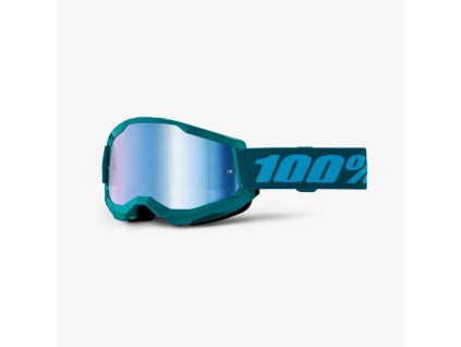 100% Okuliare Strata 2 Stone – modré zrkadlové sklo