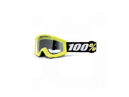 100% Detské okuliare Strata Mini – žlté