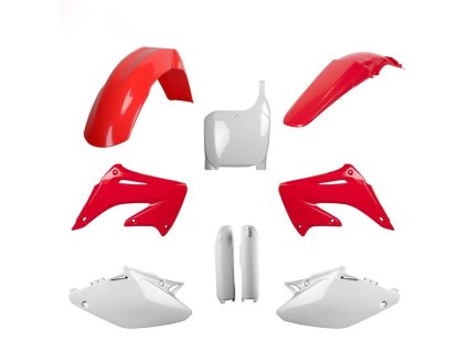 POLISPORT Sada plastov Honda CR 125 '02-'03; CR 250 '02-'03 OEM červená/biela