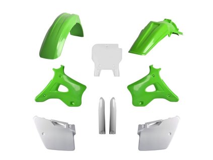 POLISPORT Sada plastov Kawasaki KX 125/250 '94-'95 zelená OEM