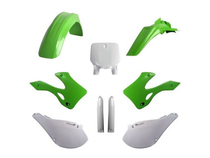 POLISPORT Sada plastov Kawasaki KX 125/250 '99-'02 zelená OEM