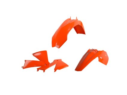 POLISPORT Sada plastov KTM EXC/EXC-F '04 oranžová OEM
