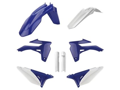 POLISPORT Sada plastov Sherco SE-R/Sef-R '13-'15 modrá/biela OEM