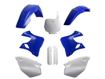 POLISPORT Sada plastov Yamaha YZ 125/250 '96-'99 modrá/biela OEM