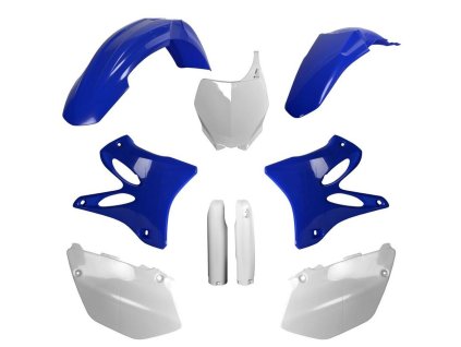 POLISPORT Sada plastov Yamaha YZ 125/250 '06-'07 modrá/biela OEM