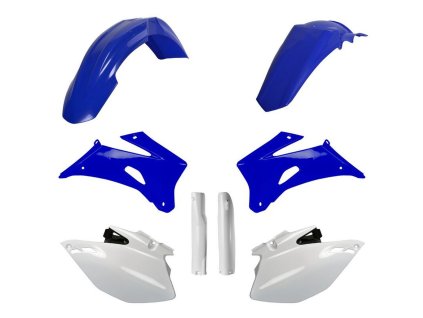 POLISPORT Sada plastov Yamaha WR 250F '07-'14; WR 450F '07-'11 modrá/biela OEM