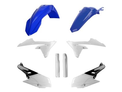 POLISPORT Sada plastov Yamaha WR 250F '15-'19; WR 450F '16-'18 modrá/biela OEM