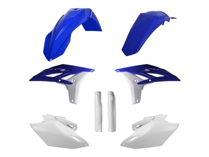 POLISPORT Sada plastov Yamaha WR 450F '12-'15 modrá/biela OEM