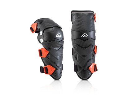 ACERBIS Chrániče kolien Impact Evo Junior čierne / červené