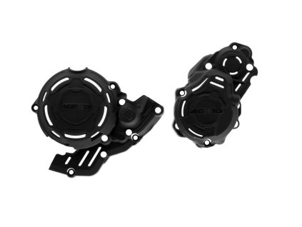 ACERBIS Sada krytov motora (kryt spojky a zapaľovania) X-Power GasGas EC-F 250/350 (24–25), Husqvarna FE 250/350 (24–25), KTM EXC-F 250/350 (24–25), Xw-F 350 (24–25) – čierna