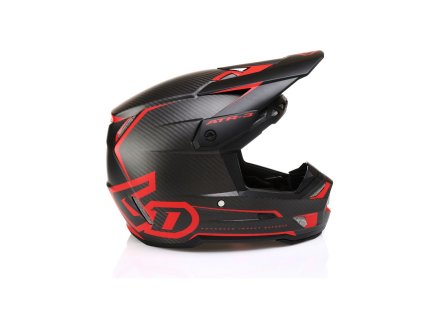 6D HELMETS prilba CROSS/Enduro model ATR-3 Nova matná čierna/červená