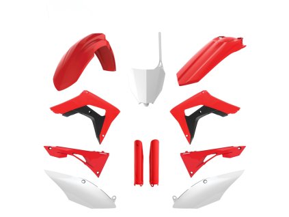 POLISPORT Sada plastov Honda CRF 250RX '19-'21; CRF 450RX '17-'20 červená/čierna