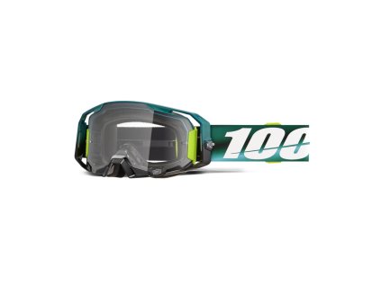 100% Okuliare Armatic Polarity – zelené/biele, číre sklo