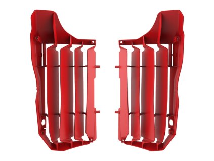 POLISPORT Kryty chladičov Honda CRF 250F '20-'21 červené