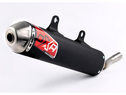 OXA FACTORY Koncovka (tlmič) 2T výfuku Black Edition TM MX / EN / SMR 250 / 300 '22-'25