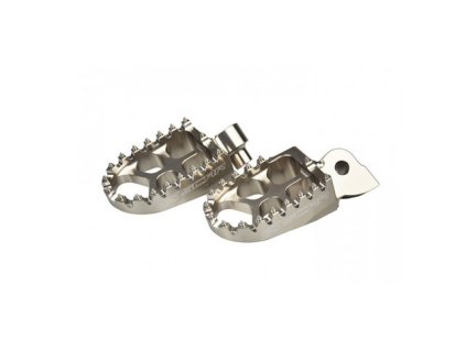 SCAR Stupačky hliníkové Evo Yamaha YZ / YZF / WR / WRF / ténéré 700, Fantic – strieborné