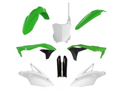 POLISPORT Sada plastov Kawasaki KX 450F (16–18) – zelená