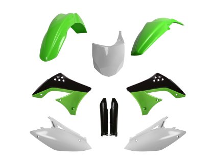 POLISPORT Sada plastov Kawasaki KX 450F (09–11) – zelená
