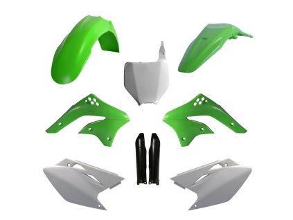POLISPORT Sada plastov Kawasaki KX 450F (06–08) – zelená