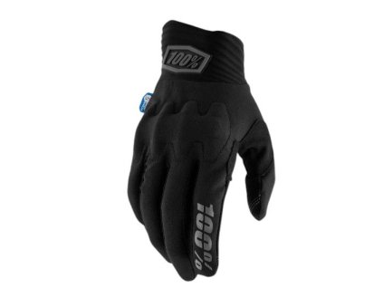 100% Rukavice Cognito Smart Shock – čierne