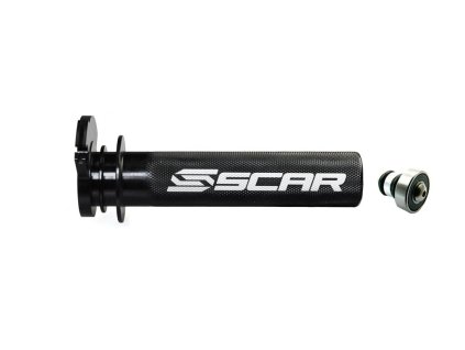 SCAR Plynová rukoväť s ložiskom Yamaha YZ125/YZ250 '97-'26 čierna