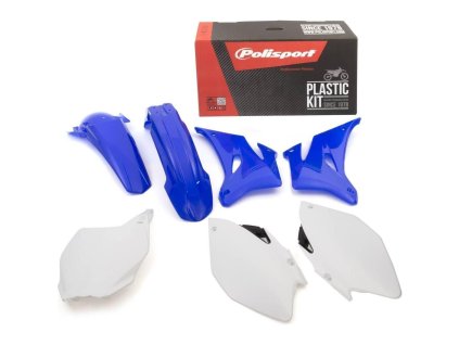 POLISPORT Sada plastov Yamaha YZ 250F (06–07), YZ 450F (06–07) – modrá / biela OEM