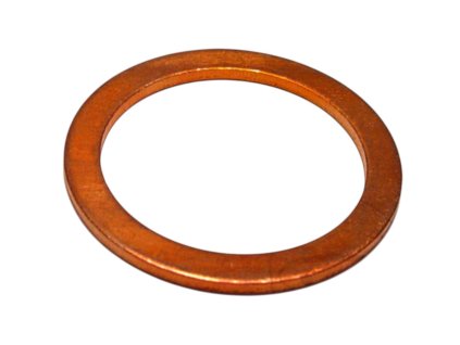 ATHENA Tesnenie zvodu výfuku Piaggio Vespa/Liberty 125/150/200, Aprilia Mojito/SR 125 – medené 23 × 30 × 1,5 mm – 2026