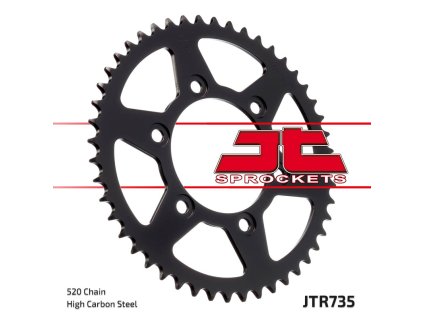 JT Zadná rozeta JTR735 Ducati 750SS '91-'98, '92-'98, Ducati Monster 750 '96-'97, Monster 900 '99-'02, Ducati 750SS '99-'02, Paso '90-'93, Ducati Monster 695 '08, Monster 800 '03-'04, Ducati Monster 696 '08-'13, Ducati Monster 600/620 '99