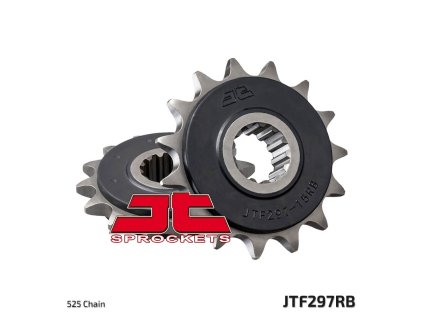 JT SPROCKETS Predná rozeta JTF297 s tlmiacou gumou 15 zubov Honda CB 500 '94-'03, CBF 500 '04-'08