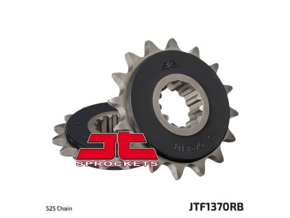 JT SPROCKETS Predná rozeta JTF1370 s tlmiacou gumou Honda CBR 600F '99-'12, CBR 650F '14-'16, Honda CBR 600F '99-'14, CBR 600RR '03-'23, XL 1000V, CRF 1000L, CBR 1000RR