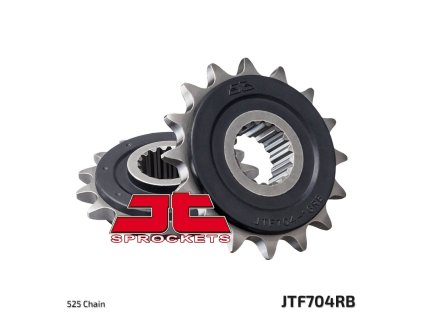 JT SPROCKETS Predná rozeta JTF704 s tlmiacou gumou Aprilia 1000, BMW F 800, Aprilia Rst/Rsv/SL 1000 BMW F 650/700/800 GS