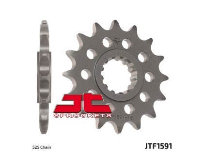 JT SPROCKETS Predná rozeta JTF1591 Yamaha FZ8 '10-'15, MT 09 '14-'20, MT 07 '14-'24 TDM 900 '02-'13, Tenere 700 '20-'24, Yamaha FZ8 '10-'17
