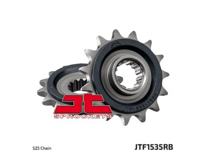 JT Predná rozeta JTF1535 s tlmiacou gumou 15 zubov Kawasaki ZX6R '98-'02 209315JTRB