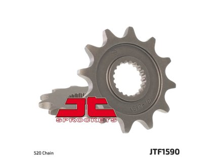 JT SPROCKETS Predná rozeta JTF1590 Yamaha YZF 250 '01-'17, WR 250F '01-'17, Yamaha YZF 250 '01-'25, YZ 125 '05-'25, WR 250F '01-'25