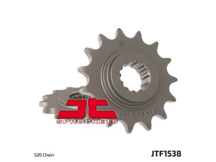JT SPROCKETS Predná rozeta JTF1538 Kawasaki Z 750 '04-'12, Z 800 '13-'16