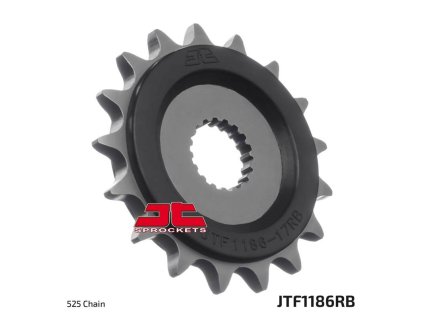 JT Predná rozeta JTF1186 s tlmiacou gumou Triumph 1200 Thruxton 16-18, Bonneville 16-18