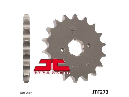 JT SPROCKETS Predná rozeta JTF278 Honda CB 400N '79-'80