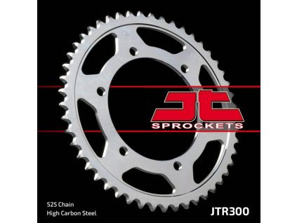 JT Zadná rozeta JTR300 Yamaha TDM 900 '02-'13, TRX 850 '96-'00, Yamaha FZ 8 '10-'15, Honda XL600V Transalp '87-'99 * XL700V '08-'13, Honda XL 650V Transalp '01-'07, Honda Xrv 650 Africa Twin '88-'92, XLV Africa Twin '88-'92, Transalp