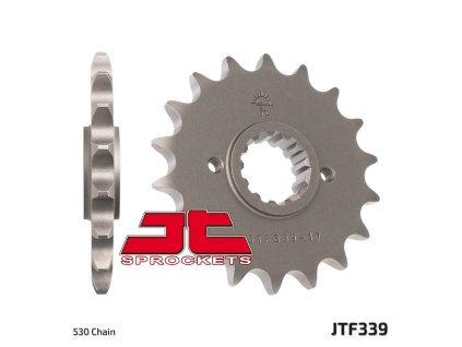 JT SPROCKETS Predná rozeta JTF339 Honda VFR 750 86-87, CBX 750F 84-86, VFR 800 '02-'14, Honda CBR 1100 XX '97-'07, CBR 1000F, Honda CB 750F 80-82, CB 1300 '03-'13