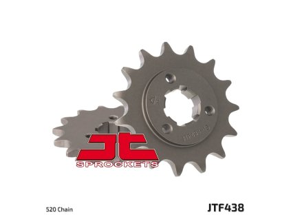 JT SPROCKETS Predná rozeta JTF438 Suzuki DR 750S '88-'89, DR 800S Big '88-'00