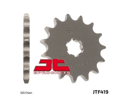 JT SPROCKETS Predná rozeta JTF419 Suzuki Gt 250 '73-'78, TS 250 '73-'75