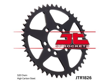 JT SPROCKETS Zadná rozeta JTR1826 Suzuki LTZ 400 Quadsport '03-'08, Van Van Rv 200 '16-'19, Suzuki Van Van Rv 200 '16-'19