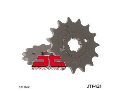 JT SPROCKETS Predná rozeta JTF431 Suzuki Pe 250 '78-'82, RM 250 '79-'81, RM 400 '78-'80
