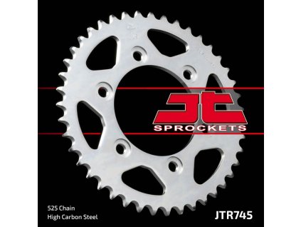 JT SPROCKETS Zadná rozeta JTR745 Ducati Monster 916 S4 '01-'03, Ducati 996 ST4 '02-'05, SS '03-'06, Ducati Monster 1000 '03-'05, Ducati 944 ST2 '97-'03, ST3 '04-'07, Ducati 916 ST4 '99-'03